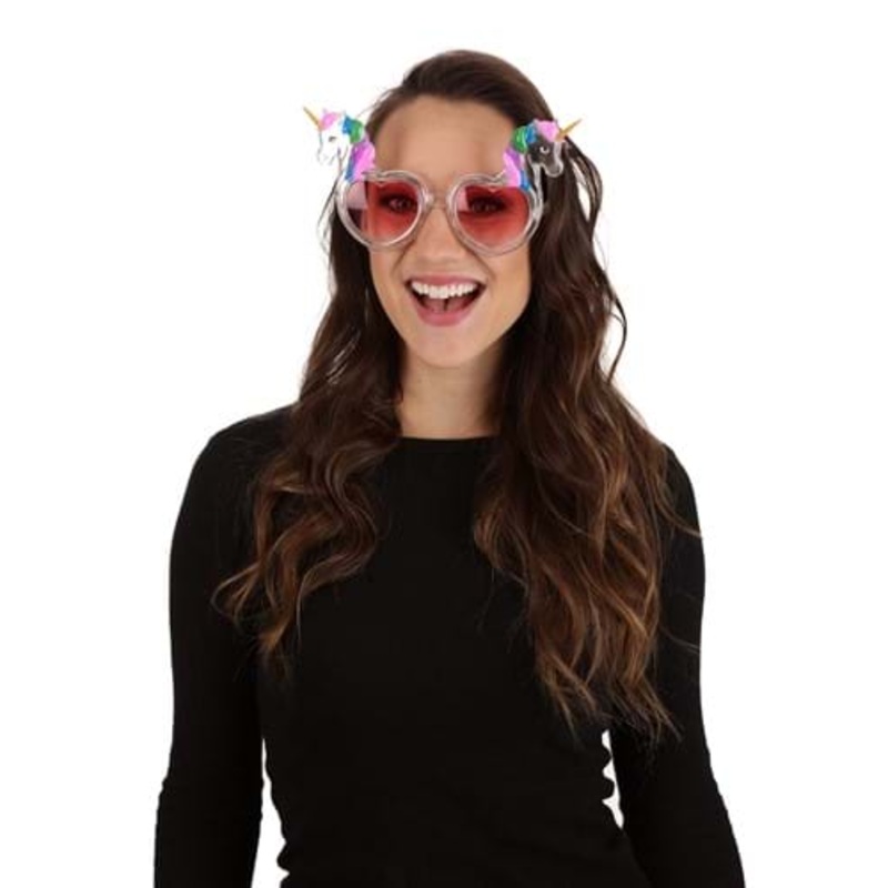 Unicorn Costume Glasses Standard