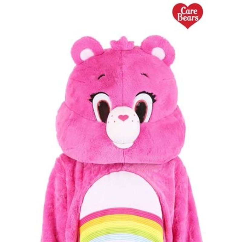 Adult Care Bears Cheer Bear Mascot Costume Mask Standard