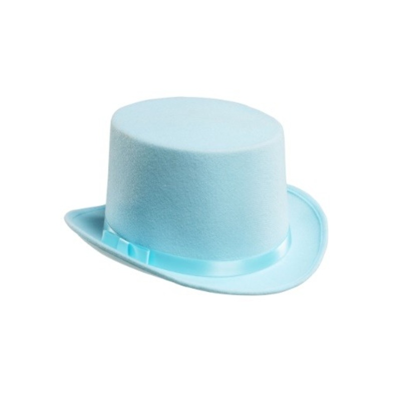 Blue Tuxedo Top Hat Accessory Standard