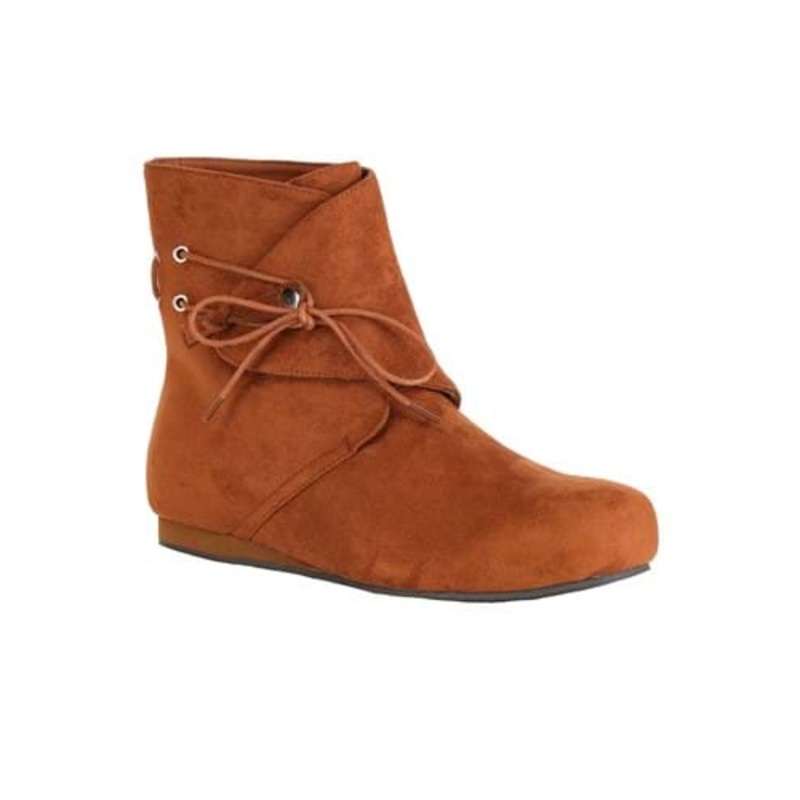 Brown Renaissance Boots for Men Size 8