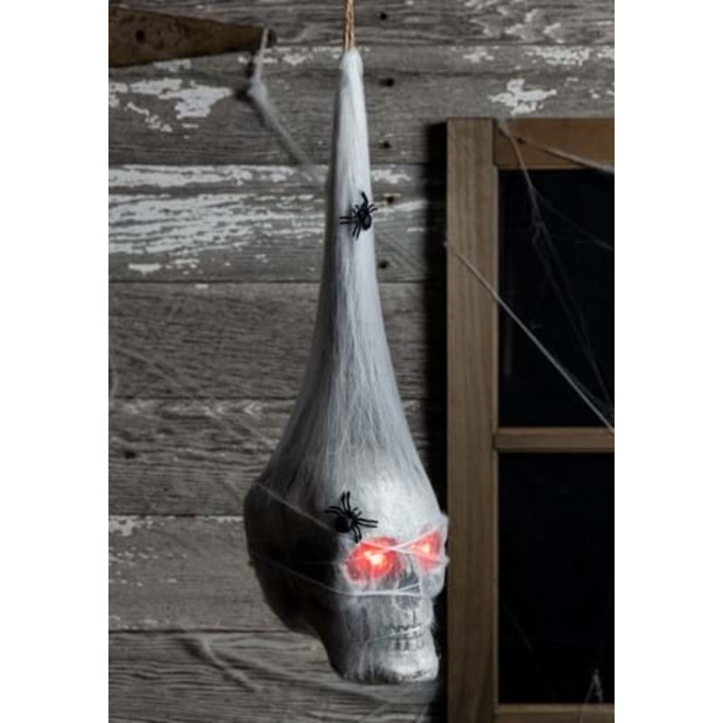 Cocoon Skull with Red Light Decoration Standard
