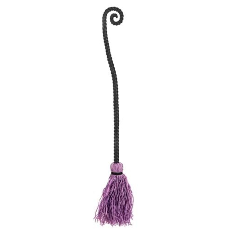 Costume Purple Swirl Witch Broom Standard