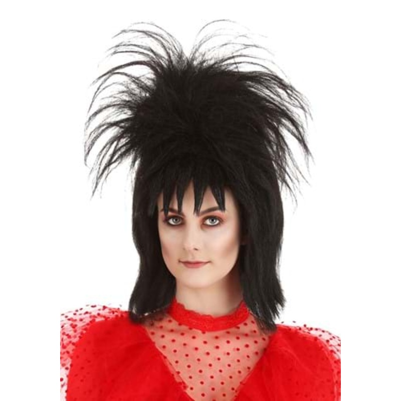 Deluxe Gothic Girl 80s Wig Standard