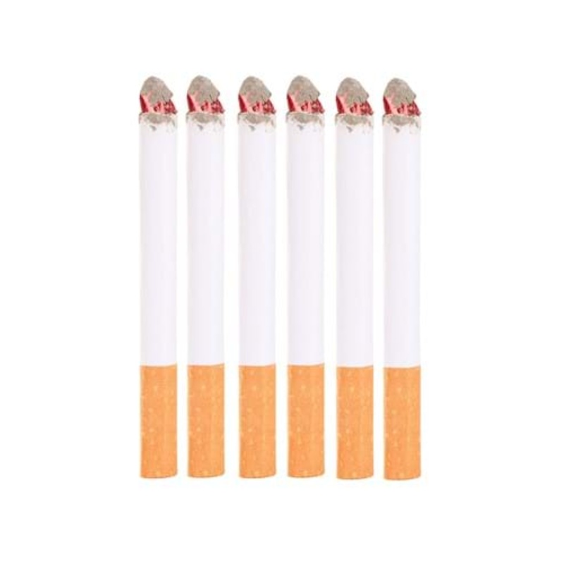Faux Cigarettes Accessory Prop 6-Pack Standard
