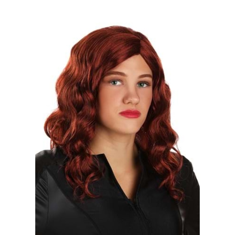 Marvel Black Widow Costume Wig for Women Standard
