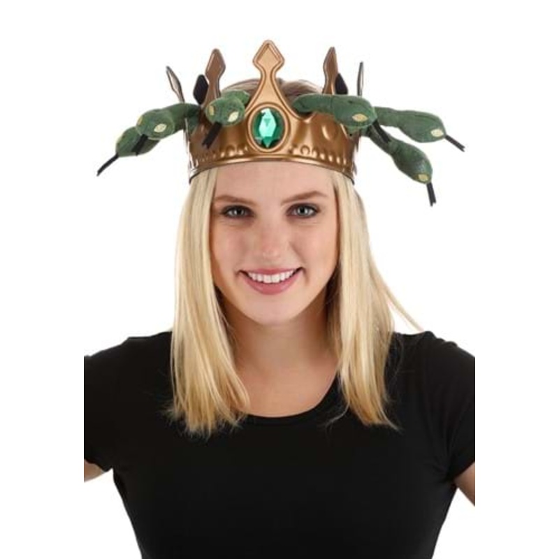 Medusa Snake Costume Crown for Women Standard