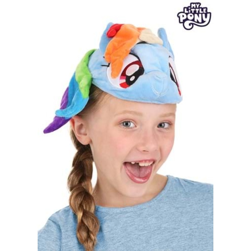 My Little Pony Rainbow Dash Face Headband Costume Standard