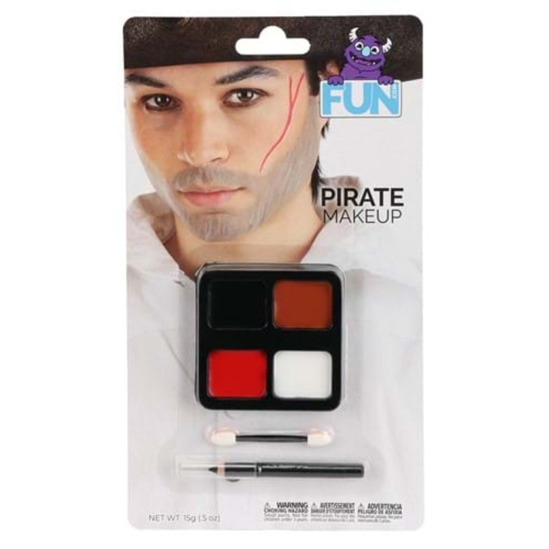 Pirate Makeup Costume Kit Standard