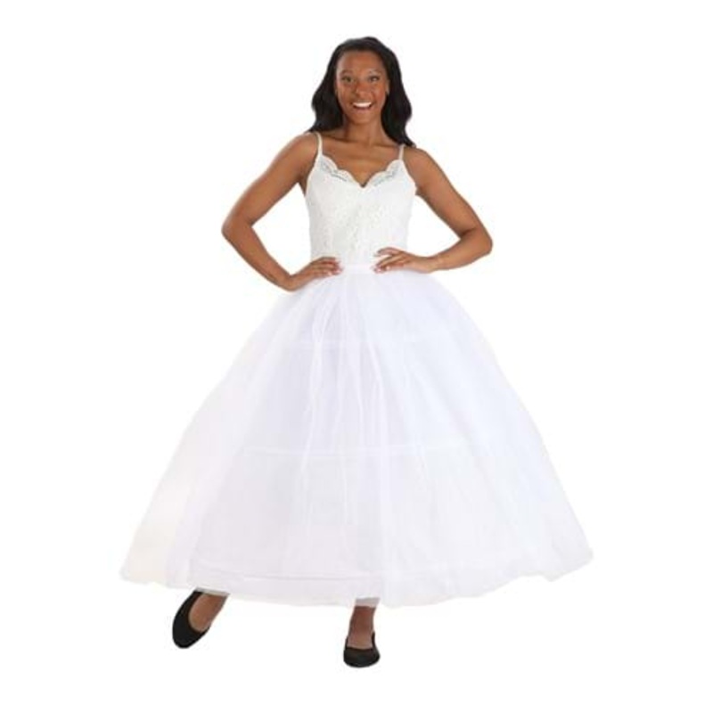 Premium Full Length Women's Petticoat Costume Accessory Standard