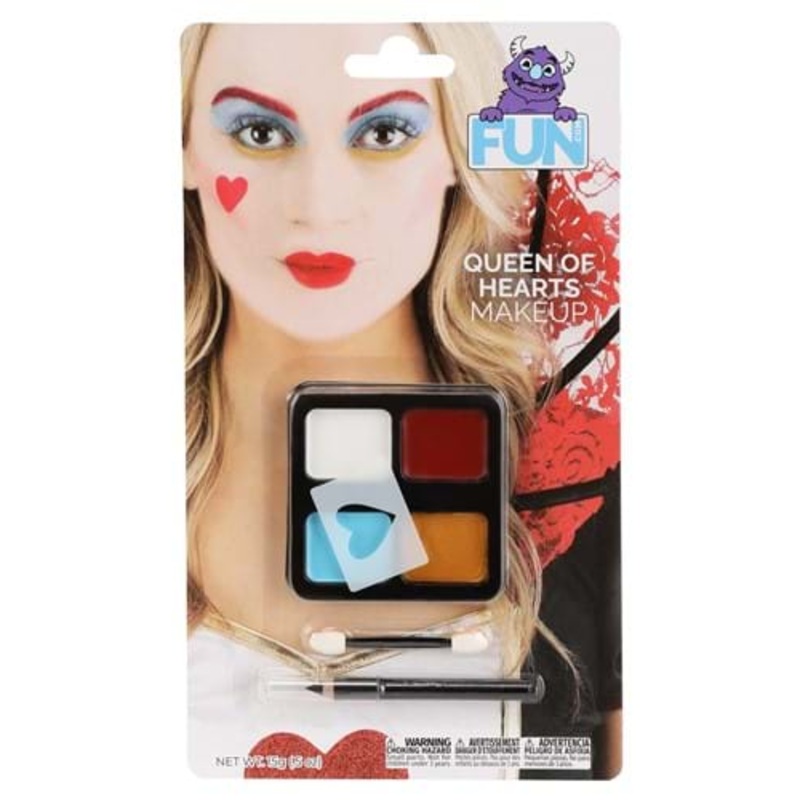 Queen of Hearts Costume Makeup Kit Standard