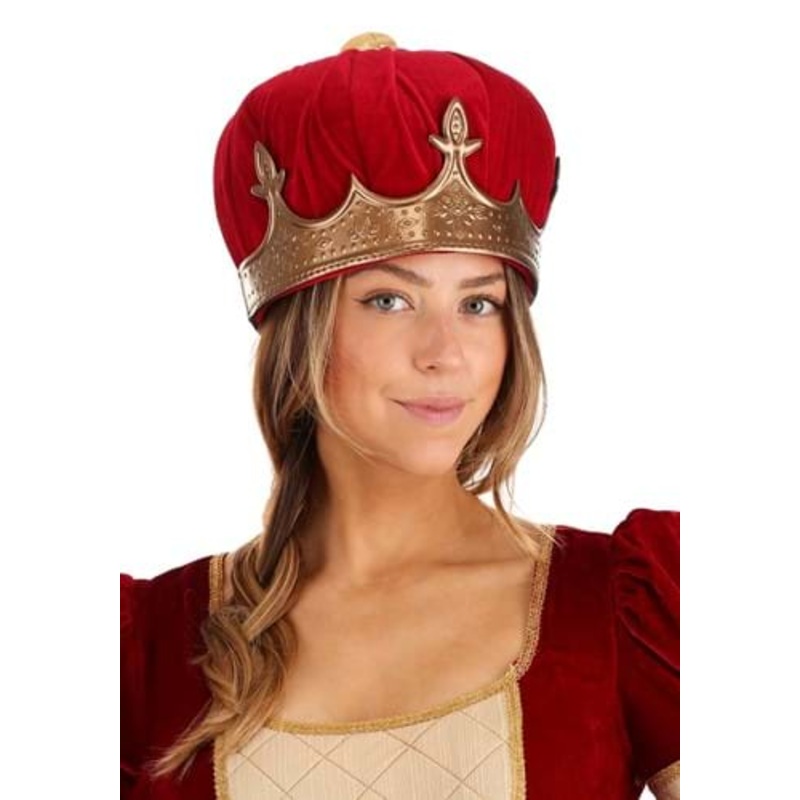 Queen Plush Costume Crown