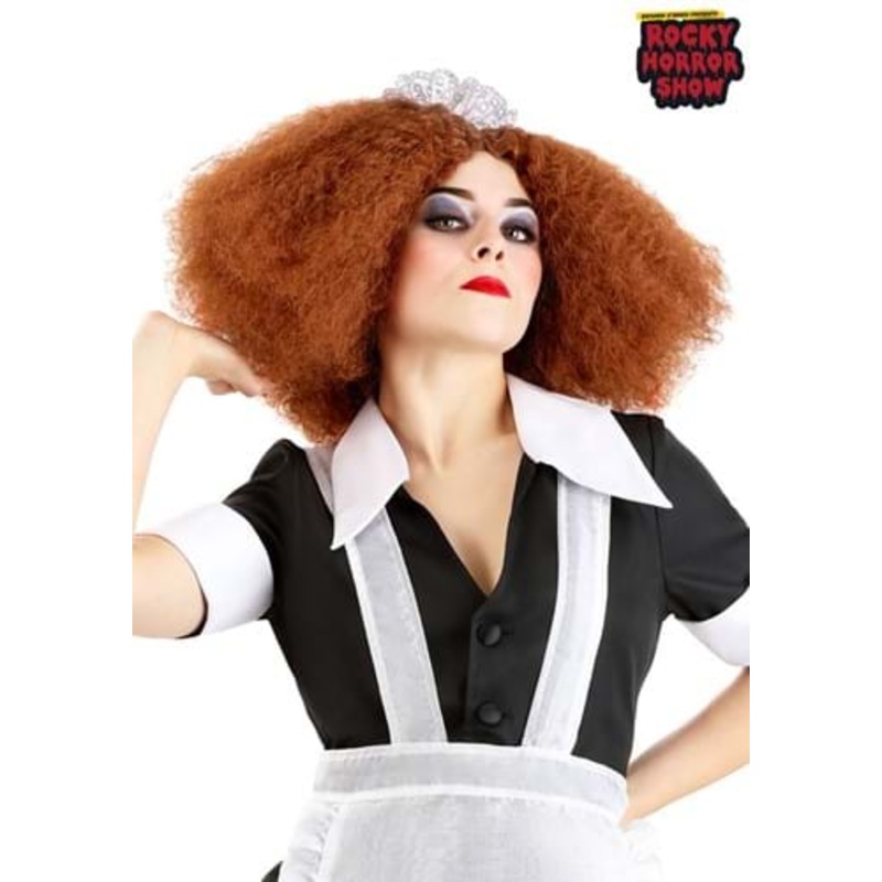 Rocky Horror Show Magenta Wig for Women Standard