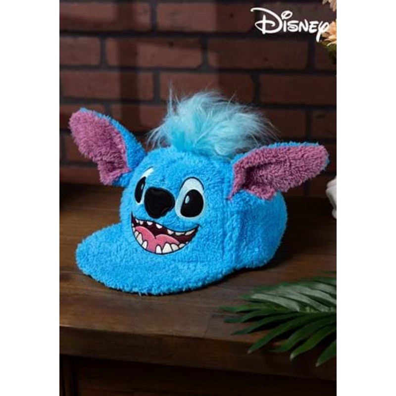 Stitch Fuzzy Cap for Adults Standard