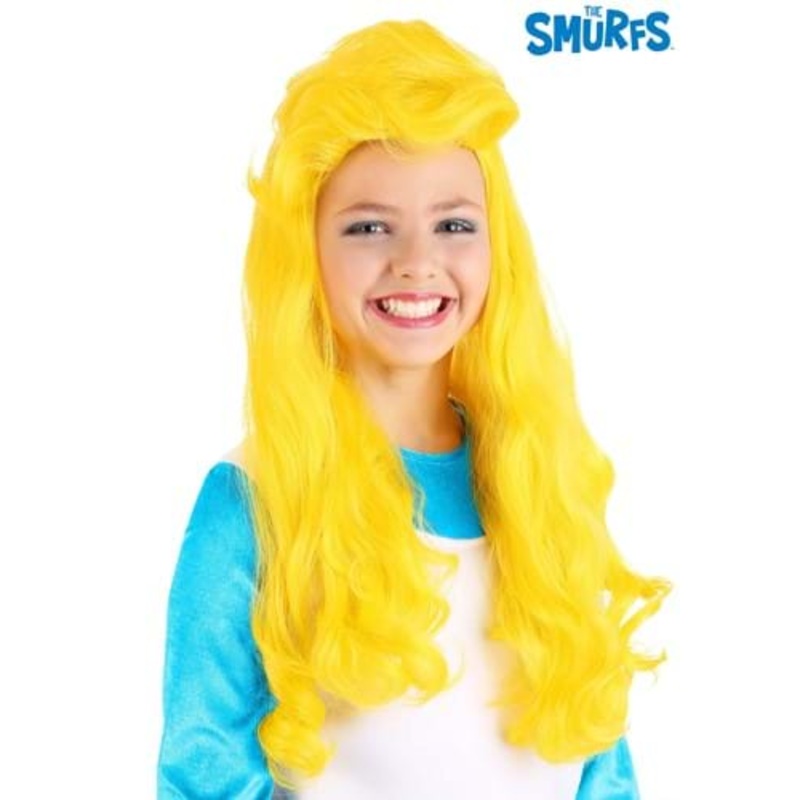 The Smurfs Girl's Smurfette Wig Standard