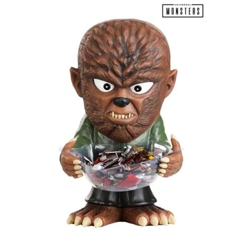 Universal Monsters Wolf Man Candy Bowl Holder Standard
