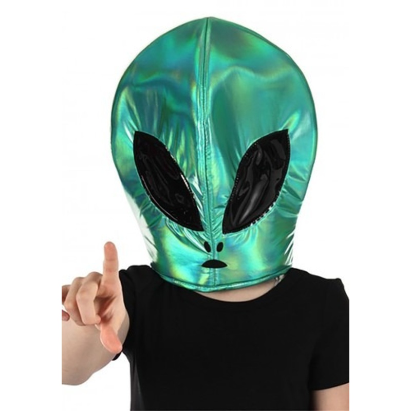 Alien Plush Costume Hat/Mask Standard