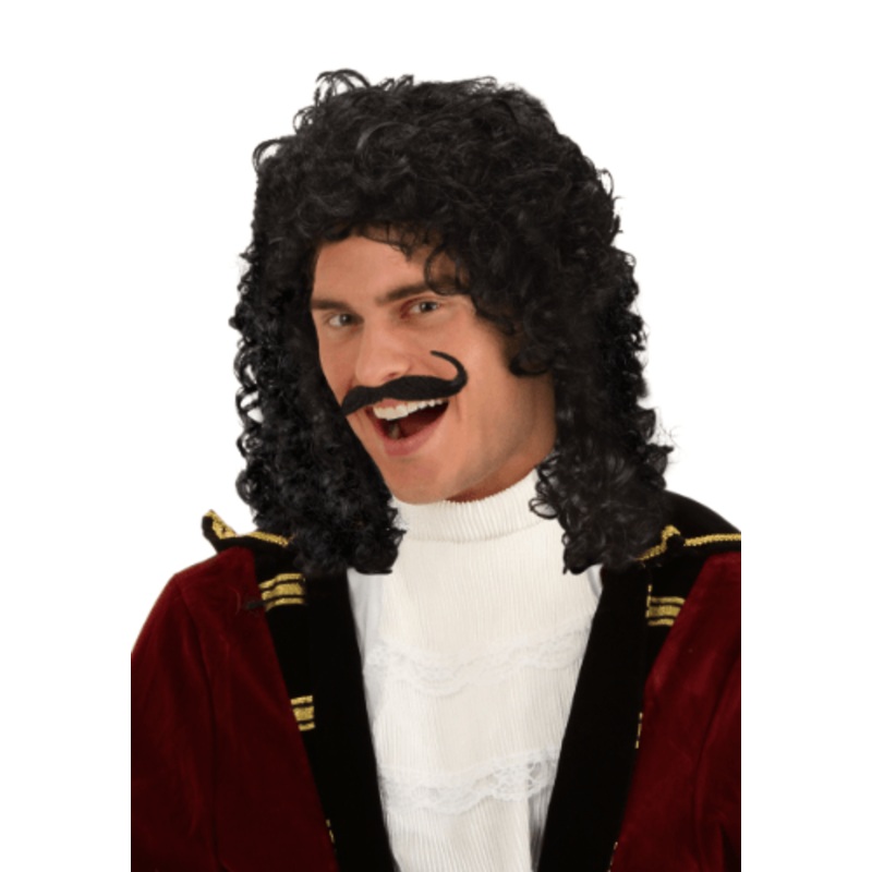 Captain Hook Costume Wig for Adults Standard