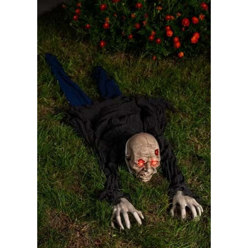 Crawling Zombie Animated Prop Standard