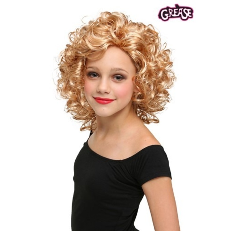 Grease Bad Sandy Wig for Girls Standard