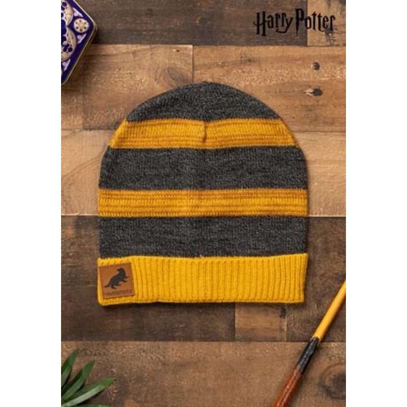 Hufflepuff Heathered Knit Beanie Standard