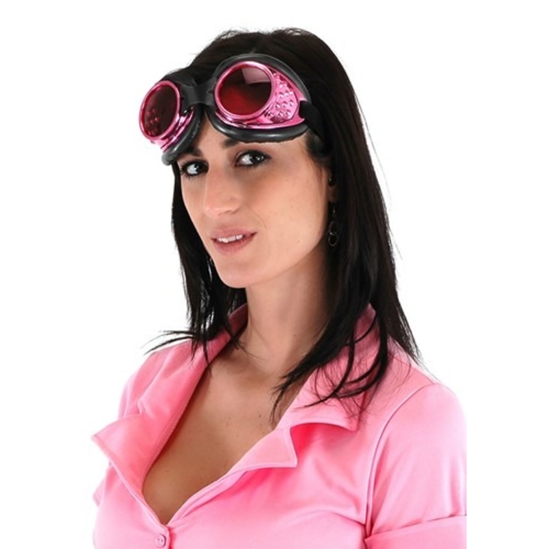 Pink & Black | Radioactive Aviator Goggles Standard