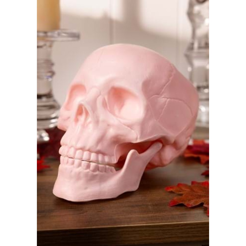 Pink Pastel Skull Halloween Decoration Standard