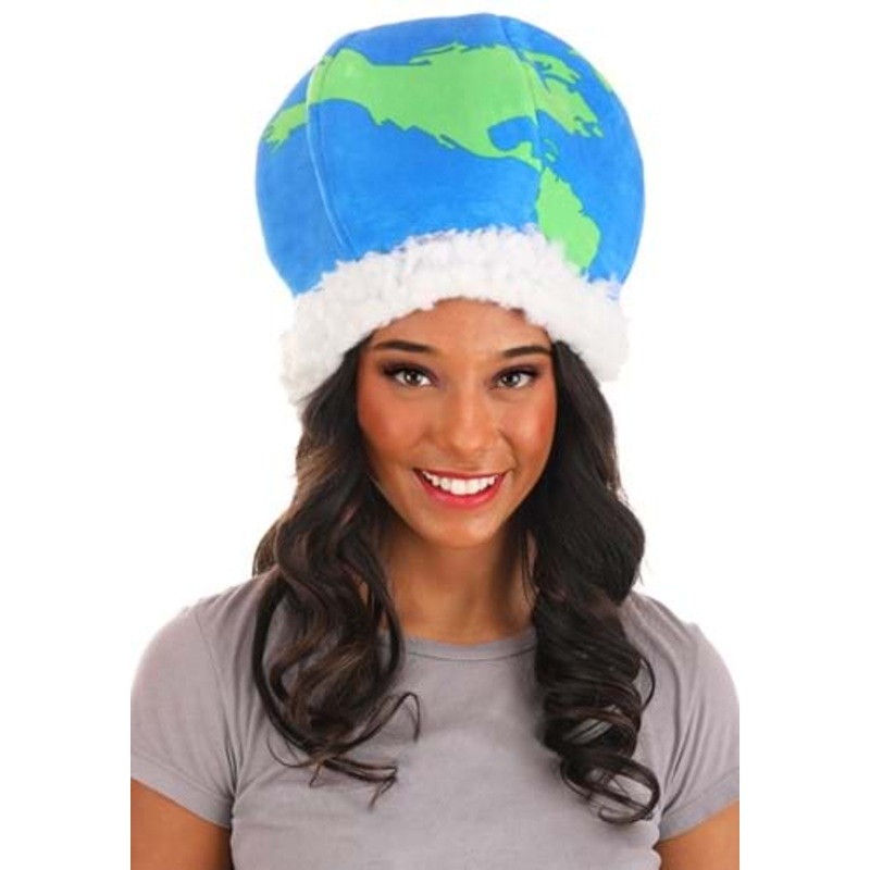 Plush Earth Costume Hat Standard