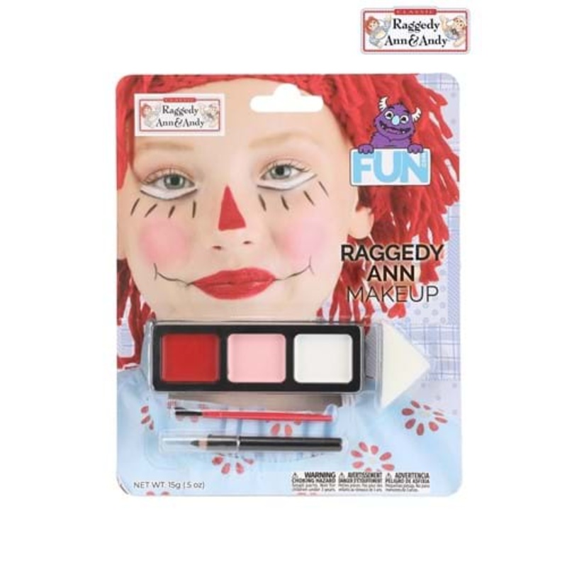 Raggedy Ann Costume Makeup Kit Standard