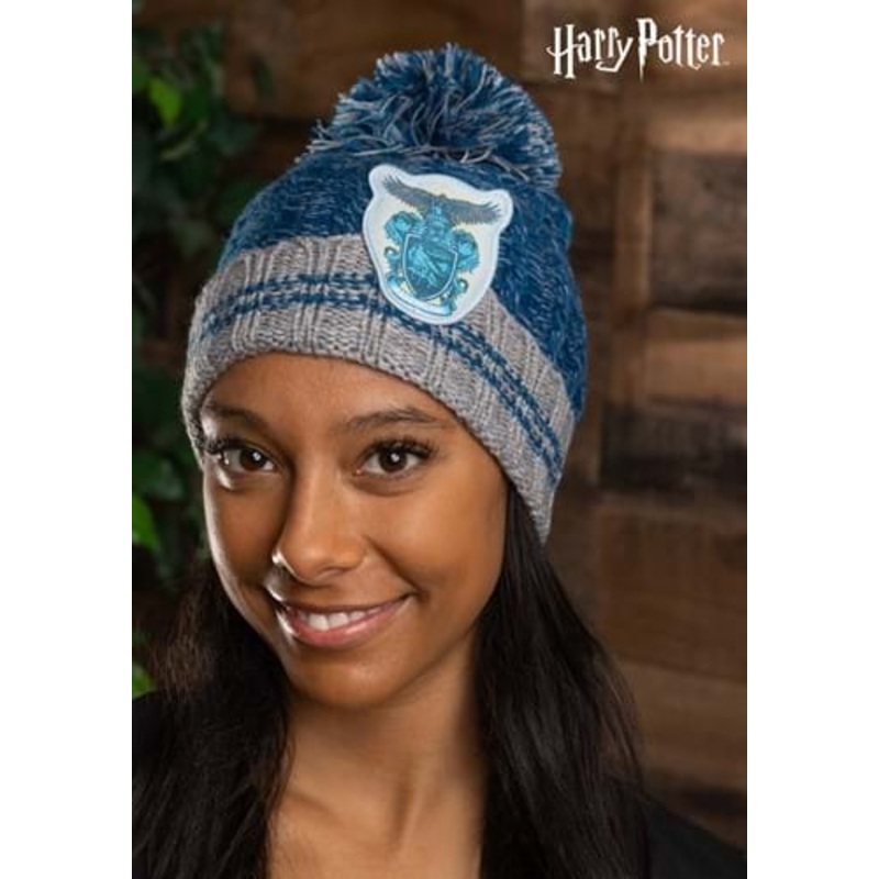 Ravenclaw Heathered Warm Pom Beanie Standard