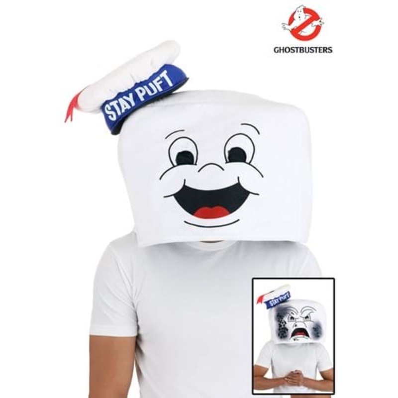 Stay Puft Reversible Adult Costume Hat Mask Standard