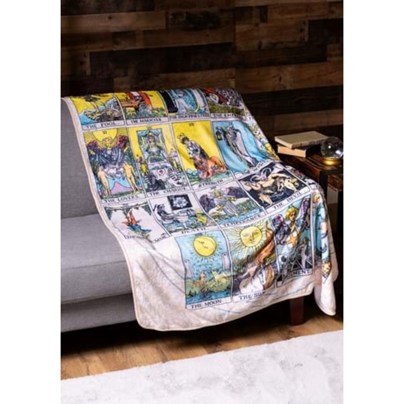 Tarot Cards Throw Blanket Standard