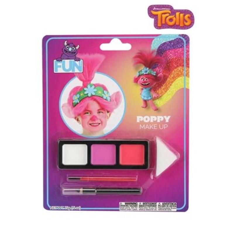 Trolls Poppy Costume Makeup Kit Standard