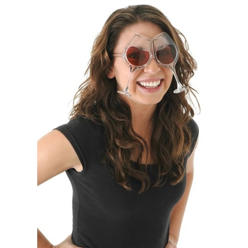 Wine Goblet Clear/Rose Eyeglasses Standard