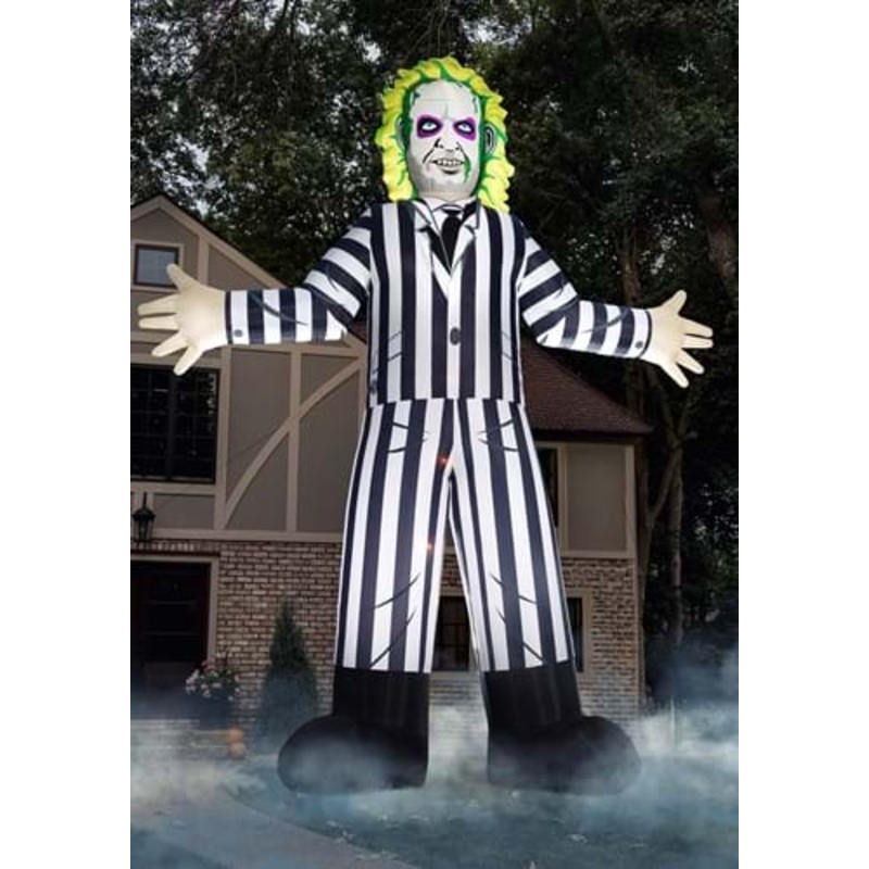 25FT Colossal Inflatable Beetlejuice Halloween Decoration Standard