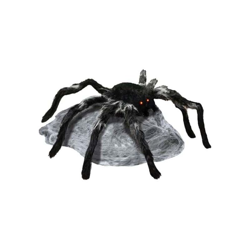 36-Inch Jumping Black Spider Animatronic Decoration Standard