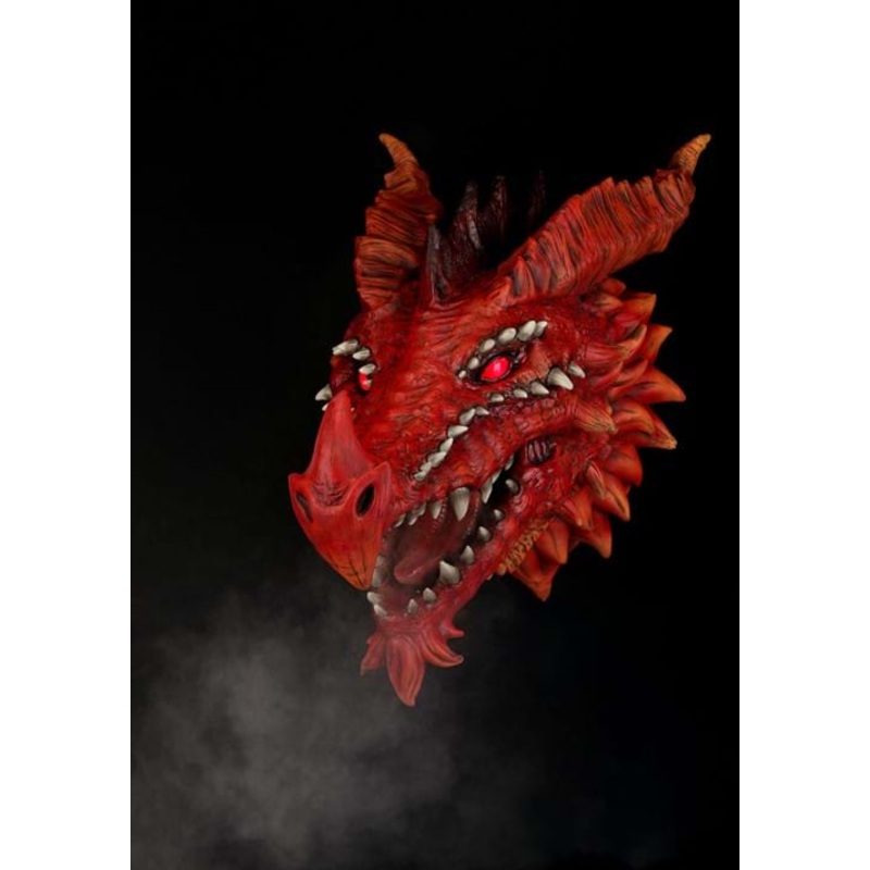 3FT Dire Dragon's Head Actor-matronic - Brick Thunder Standard