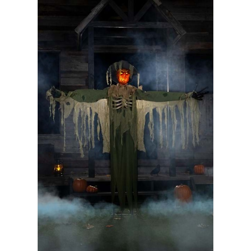 6.5FT Swiping Scarecrow Animated Decoration - Tekky Standard