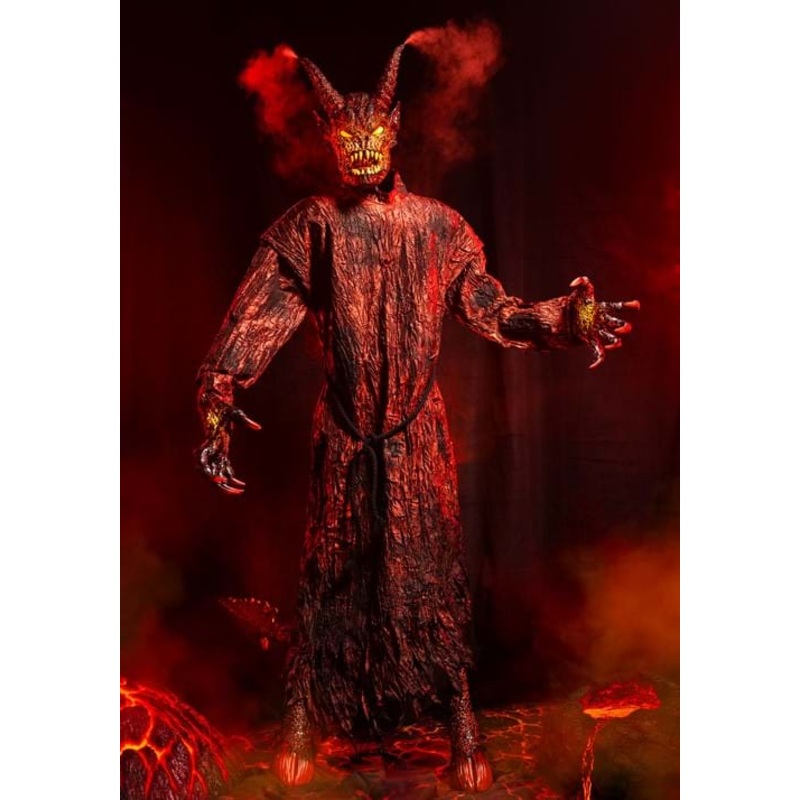 7.25FT Magmoor the Lava Demon Animated Halloween Decoration Standard