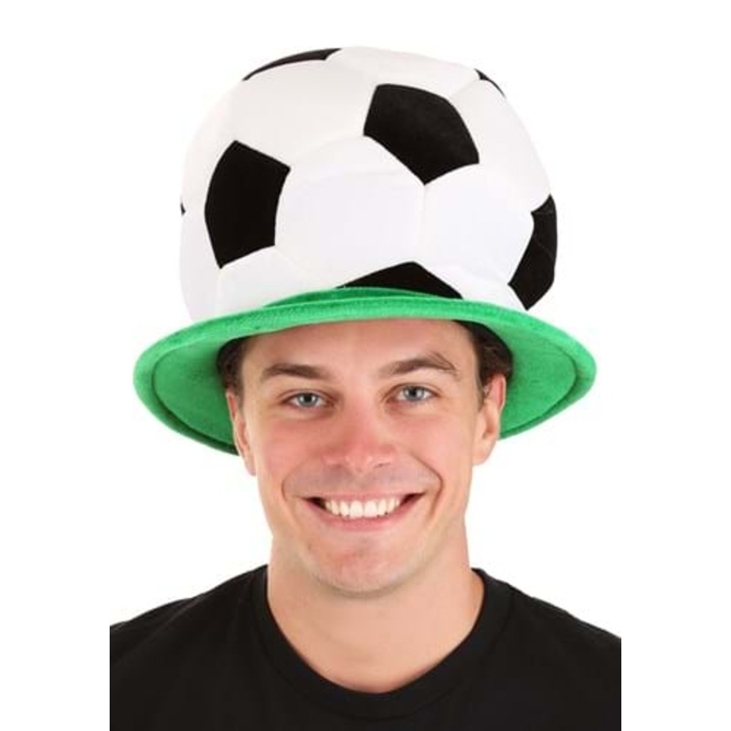 Adjustable Soccer Ball Costume Hat Standard