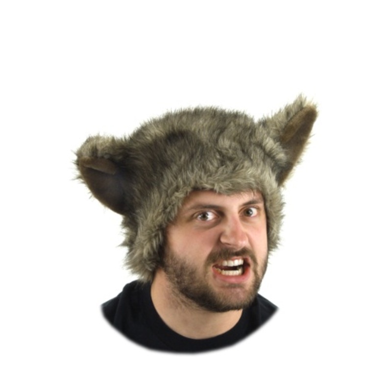 Adult Werewolf Costume Hat Standard