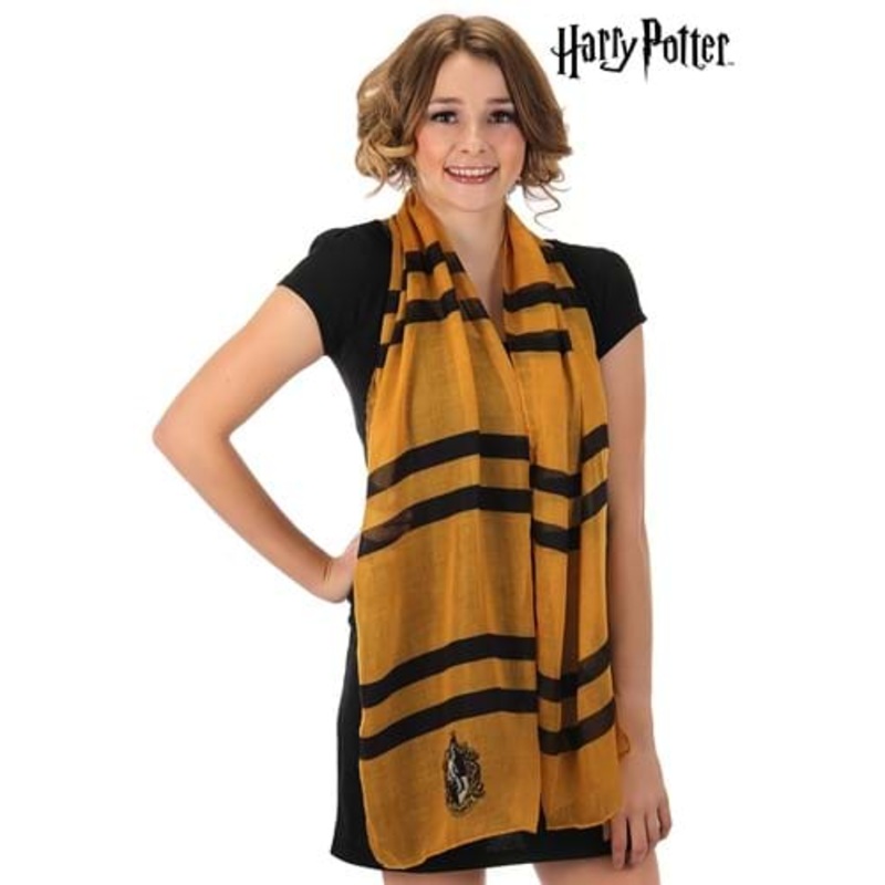 Adults Hogwarts Hufflepuff Lightweight Scarf Standard