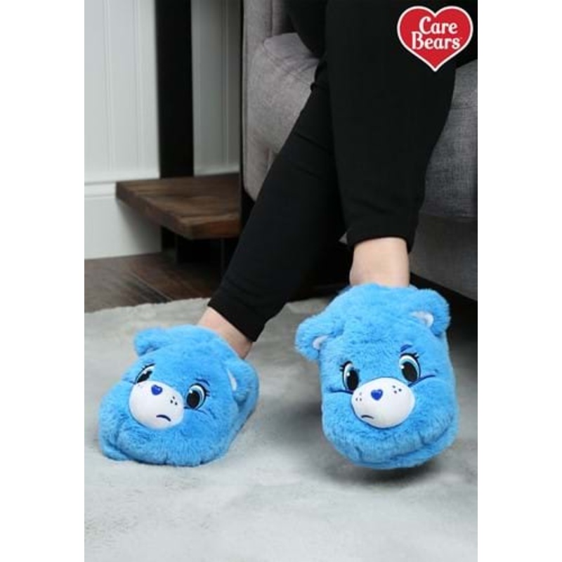 Care Bears Grumpy Bear Slippers for Adults Small/Medium