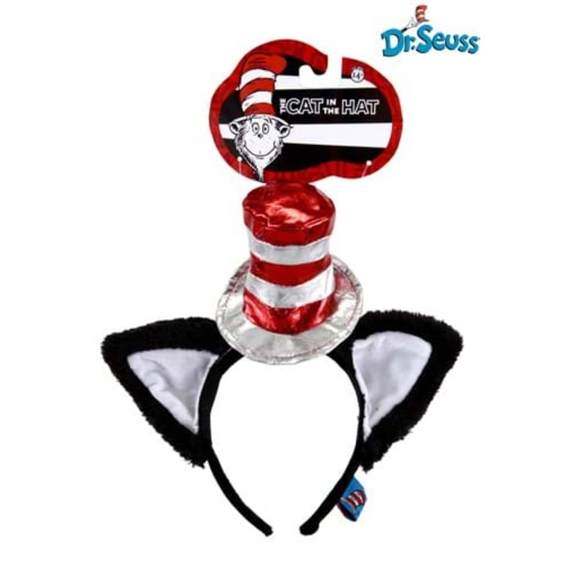 Cat in the Hat Deluxe Costume Headpiece Standard