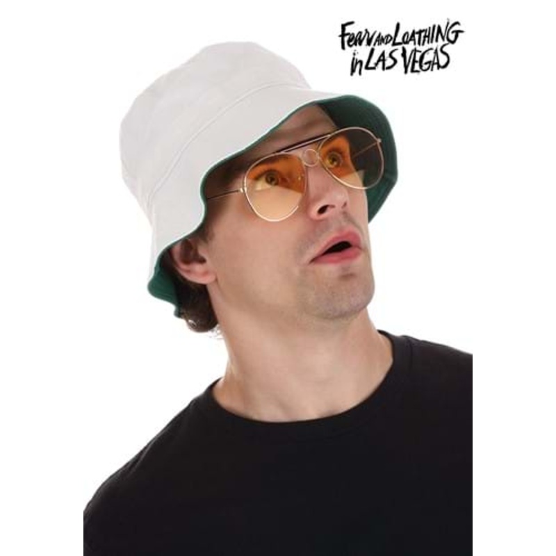 Fear and Loathing in Las Vegas Hat & Glasses Costume Accessory Kit  Standard