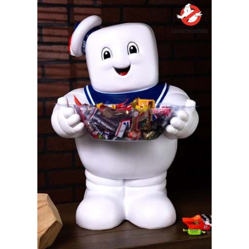 Ghostbusters Stay Puft Marshmallow Man Candy Bowl Holder Decoration Standard