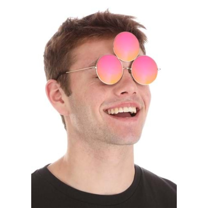 Hot Pink 3rd Eye Glasses Standard