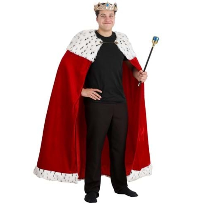 Long Royal Cape Costume Accessory Standard