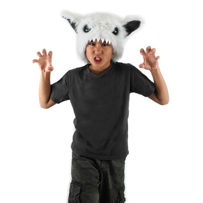 Plush Yeti Costume Hat Accessory Standard