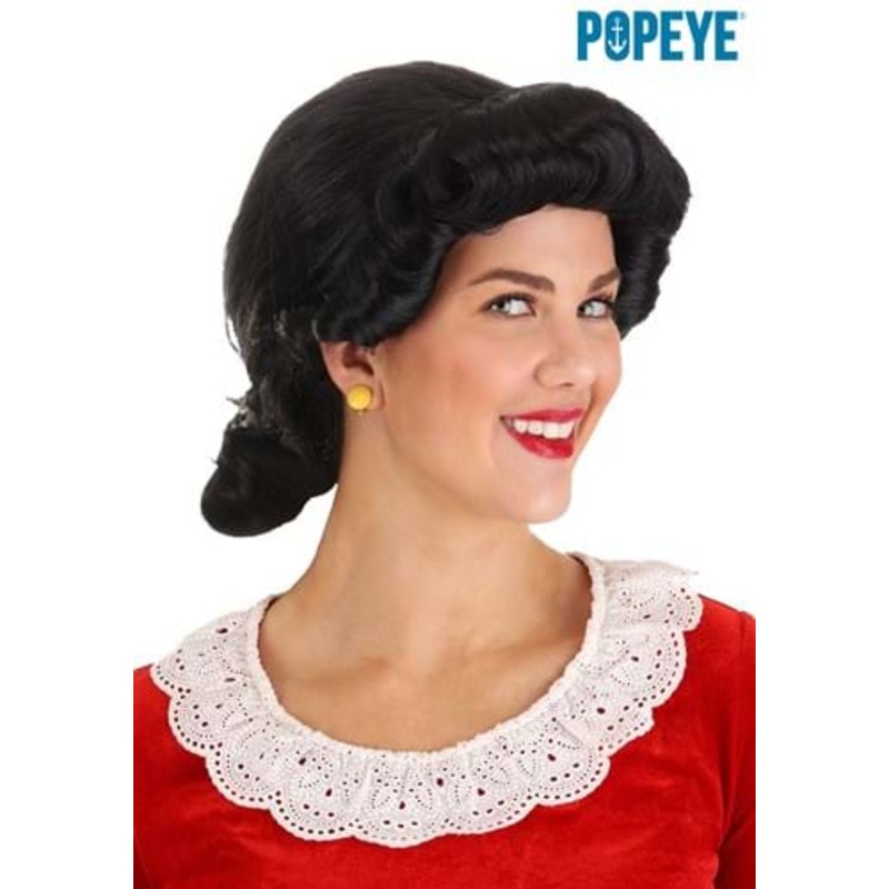 Popeye Olive Oyl Women's Costume Wig Standard