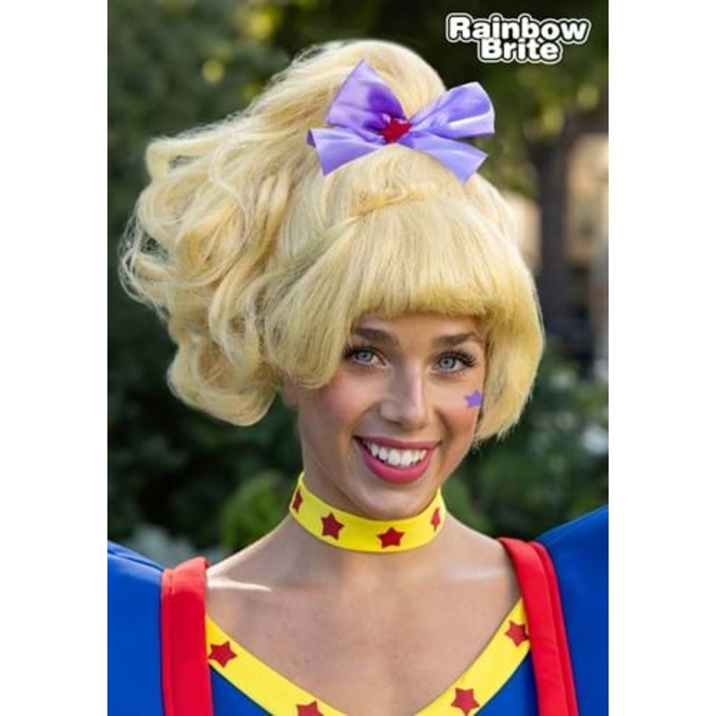 Rainbow Brite Women's Costume Wig Standard